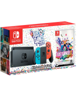 Игровая приставка Nintendo Switch (Neon Red/Neon Blue) + Игра Just Dance 2019